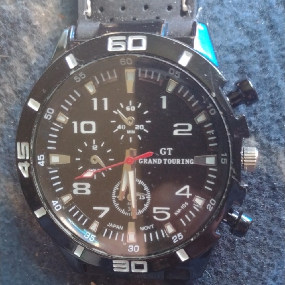 Black Grand Touring Watch